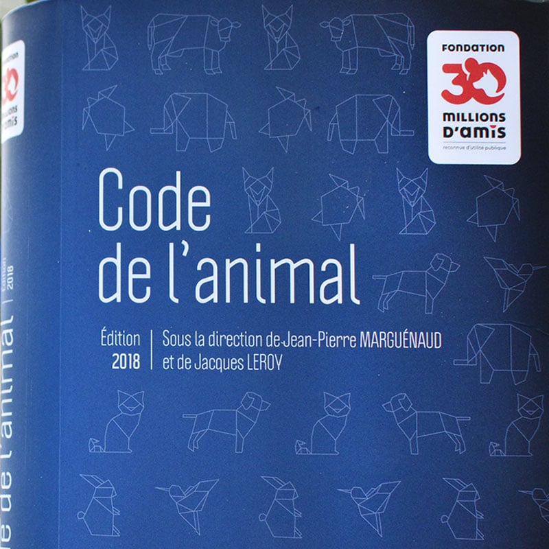 Le Code de l'animal rassemble tous les textes juridiques en droit animalier.
